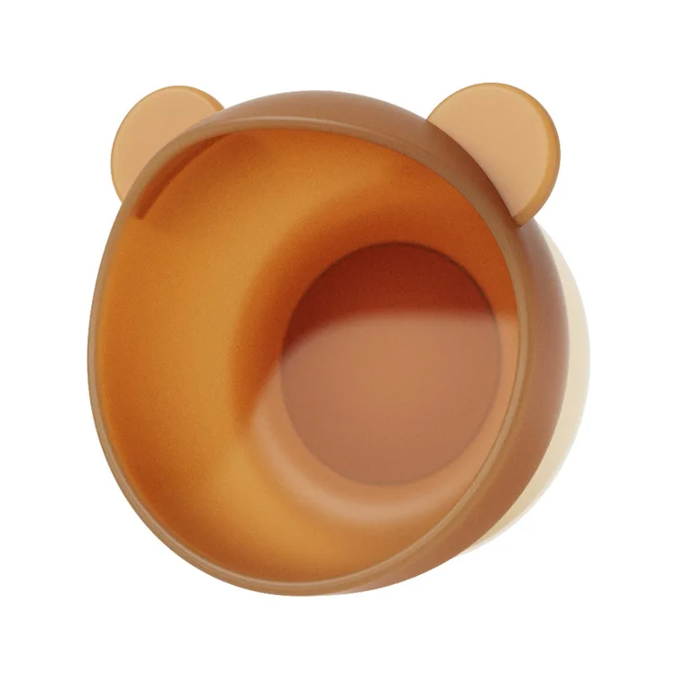 Hot Selling Custom Durable Tableware Feeding Plate For Kids Dining Strong Suction Silicone Baby Bowl