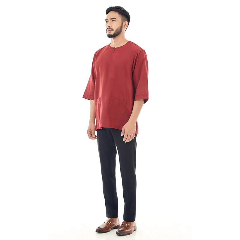 Cargo Shirt Indonesia Trendy Shalwar Kameez New Abaya Jubah Muslim Designs Men Kurta Design for Men OEM Service Adults Lycra