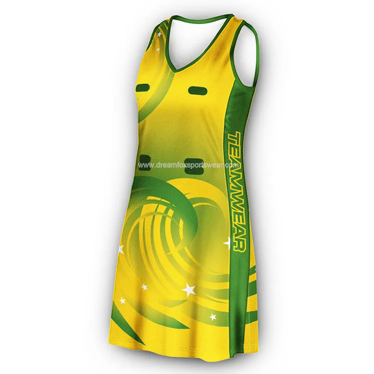 Оптовая продажа, новейший дизайн, дешевые платья netball, юбка netball и топ, персонализированные наборы netball для продажи