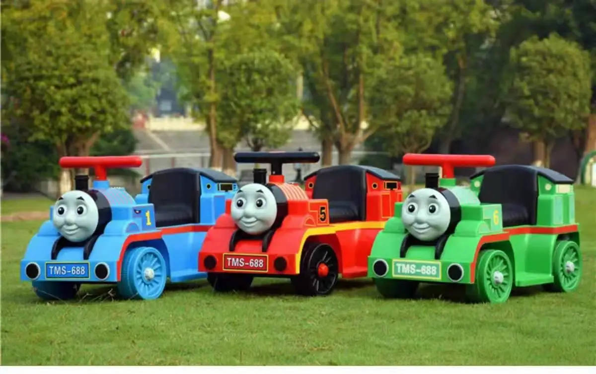Четырехколесный игрушечный автомобиль для раннего развития, модель поезда, детский игрушечный автомобиль с одним кликом, начните с музыки