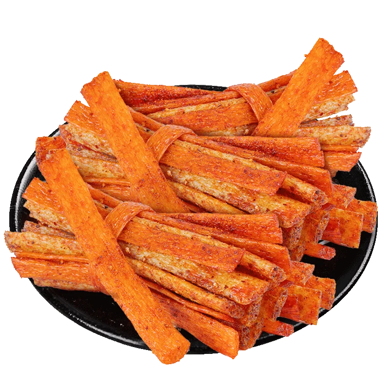Spicy Strip With Tendon100g Healthy Spicy Strip Chinese truck food Latiao China Taste Bean Curd Snacks