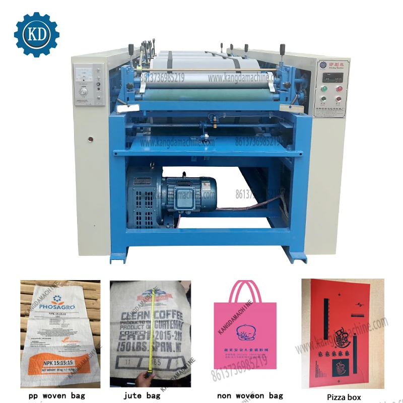 Manual Type pp Woven Bag Printing Machine Kraft bag printing making machine