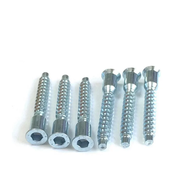 Винт с шестигранным гнездом и плоской головкой для шкафа, мебели
