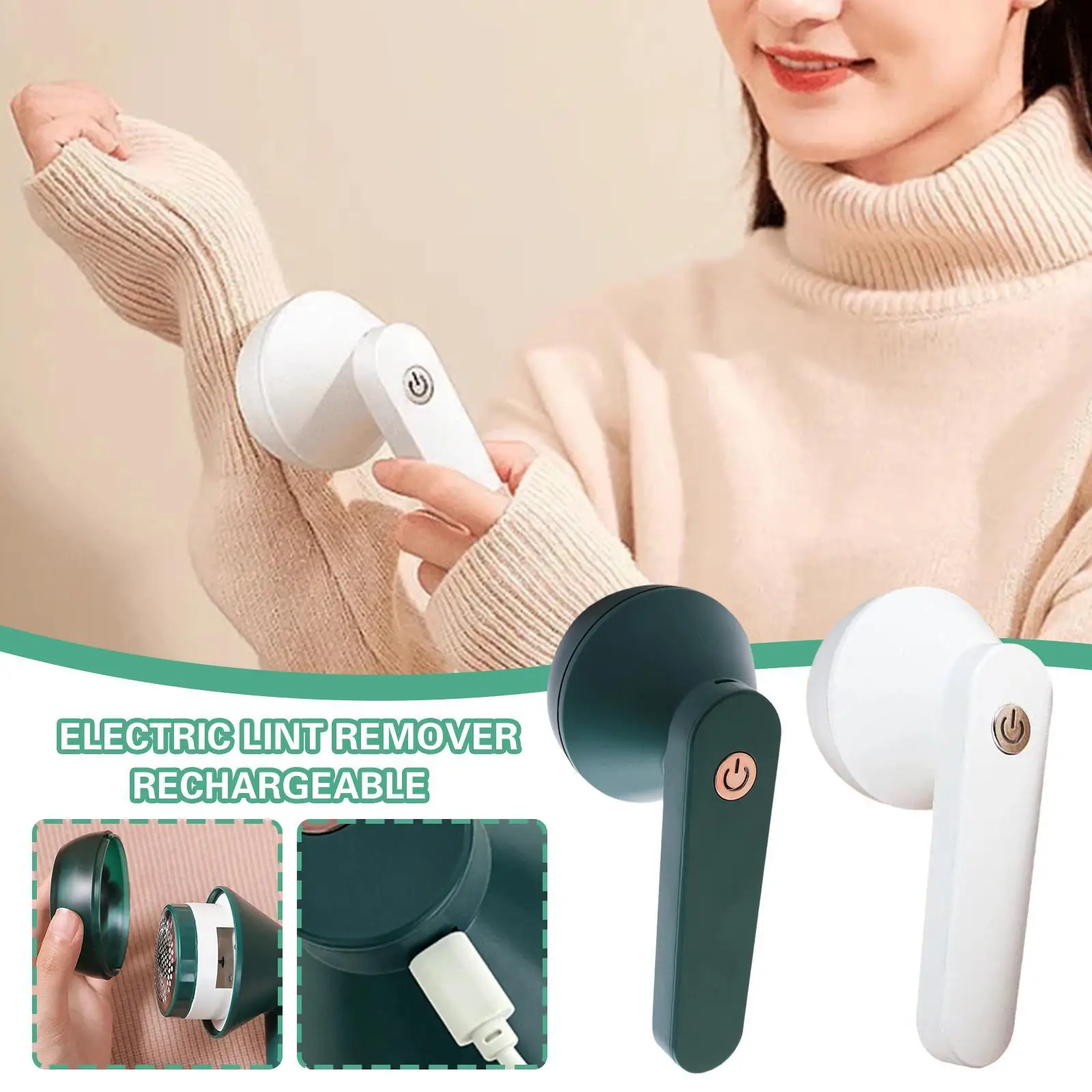 Electric Pellets Lint Remover For Pet Hair Ball Trimmer Fuzz Clothes Sweater Shaver Spools Removal Device Rechargeable
