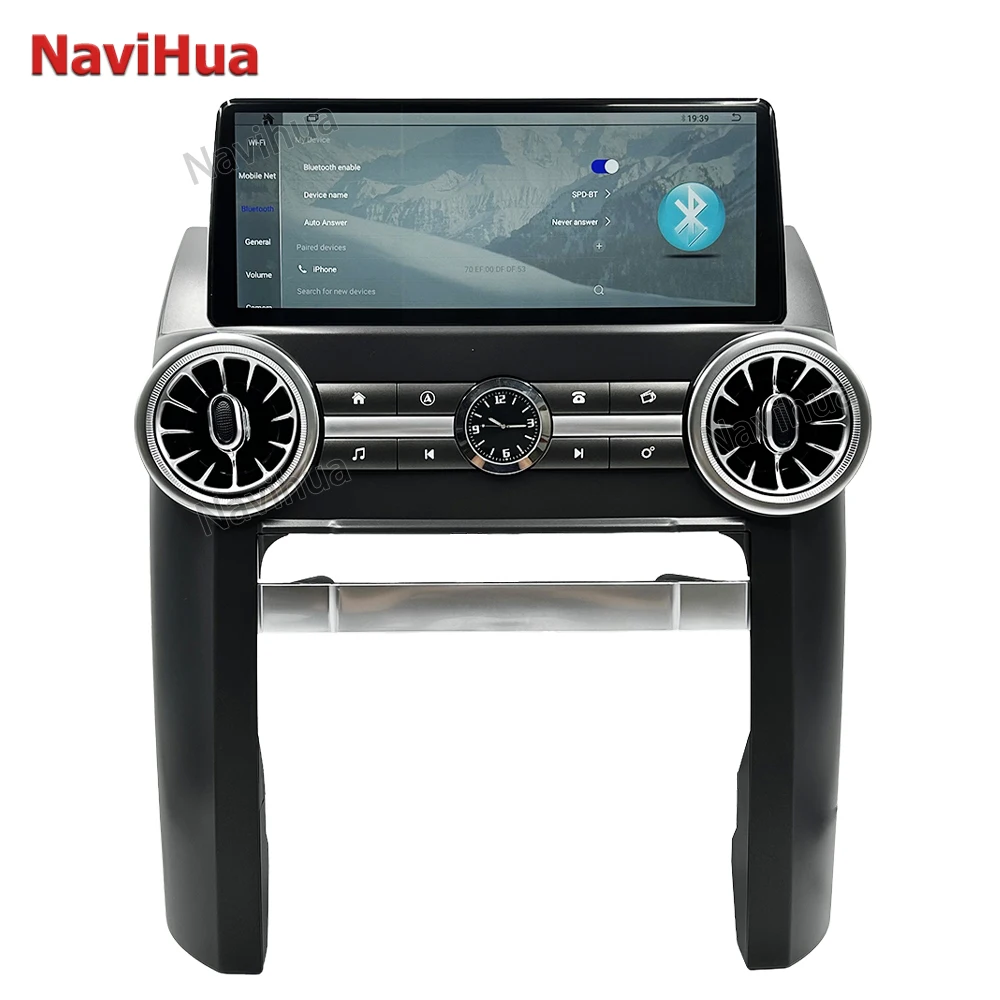 NaviHua New upgrade 12.3inch Touch Screen Car DVD Player GPS Navigation Android Multimedia Stereo for Land Rover Discovery 3 LR3