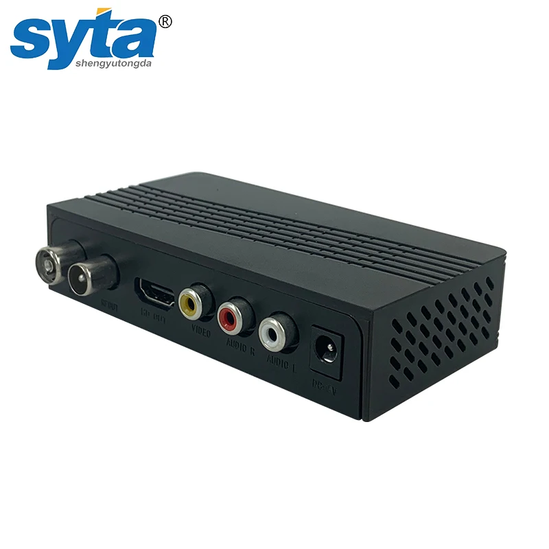 SYTA Mini Decoder DVB T2 HEVC H.265 FTA Free To Air Set Top Box Terrestrial Digital TV Receiver