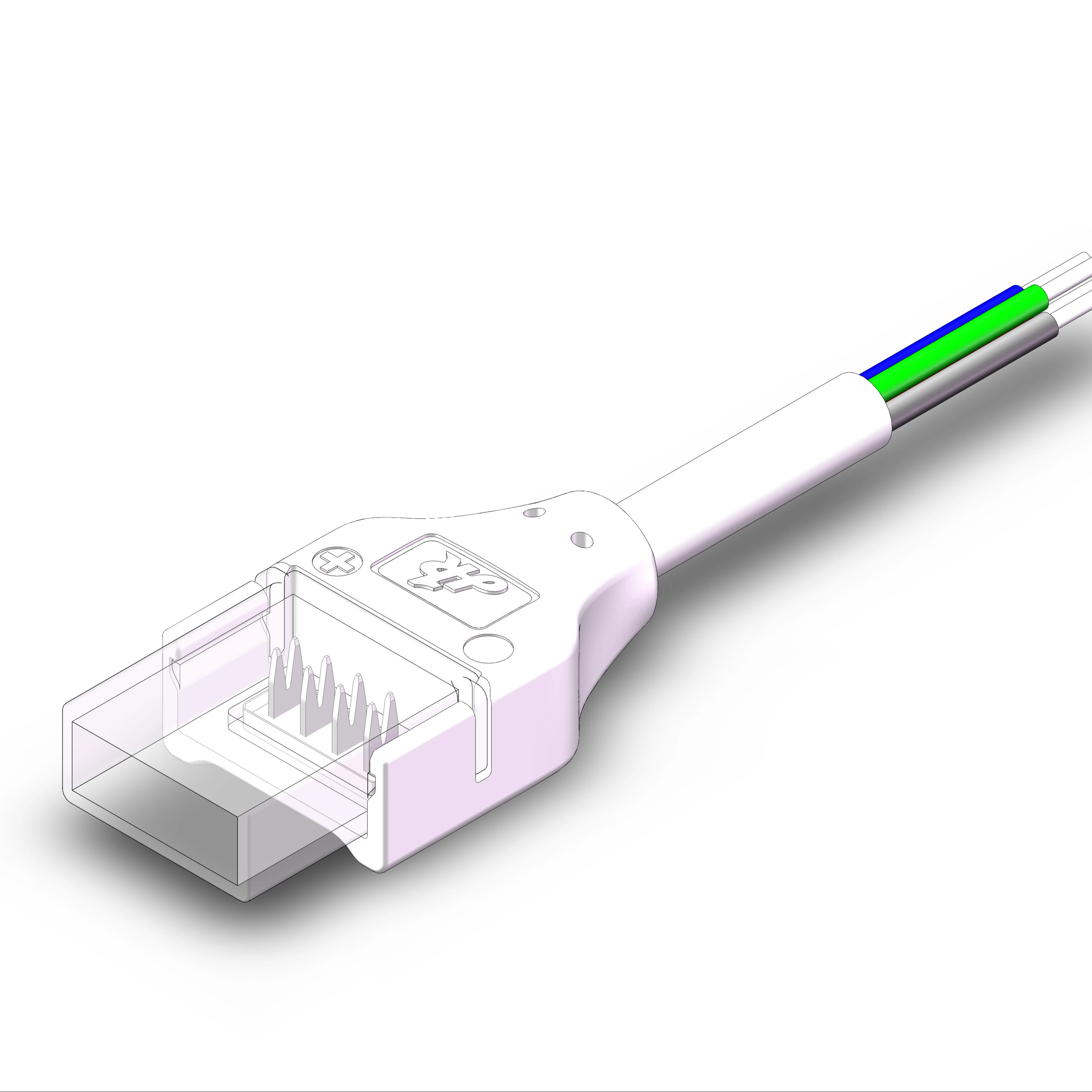 4-контактный светодиодный разъем для RGB цвет 10 мм 12 Светодиодные полосы света IP20 IP65 свет
