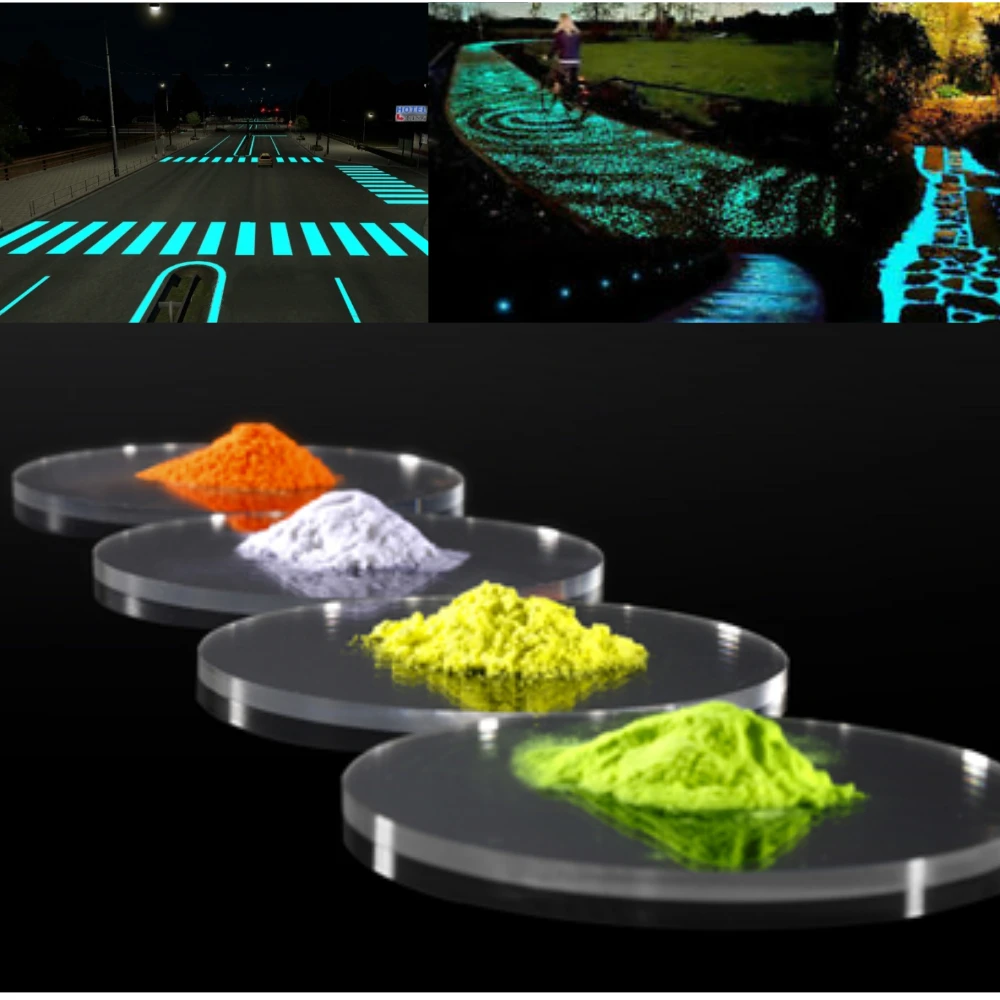 Сделано в Китае, экологически чистый пигмент для ногтей, светящийся порошок с разными цветами