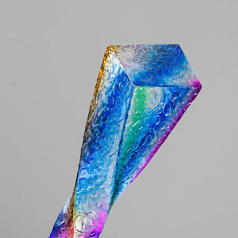 Cheap Wholesale Glass Trophy Blanks For Sandblasting Solid Glass crystal Awards and Trophy