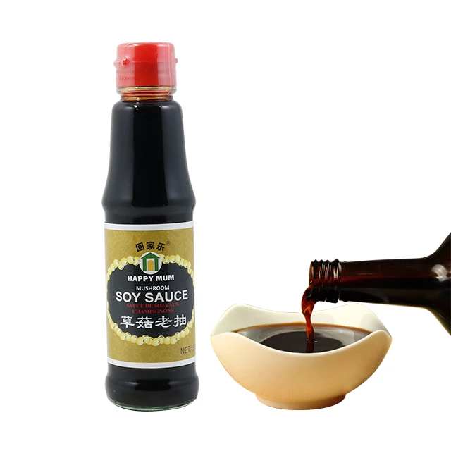 JOLION  Sauces Manufacturer Superior Wholesale bulk soy sauce fermented brewing  dark mushroom soya sauce