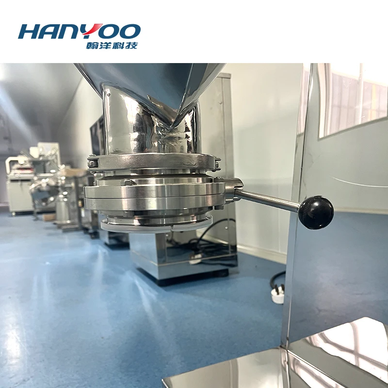 HANYOO V Shape Powder Mixing Machine Powder Blending Machine  Mixer Manufacture