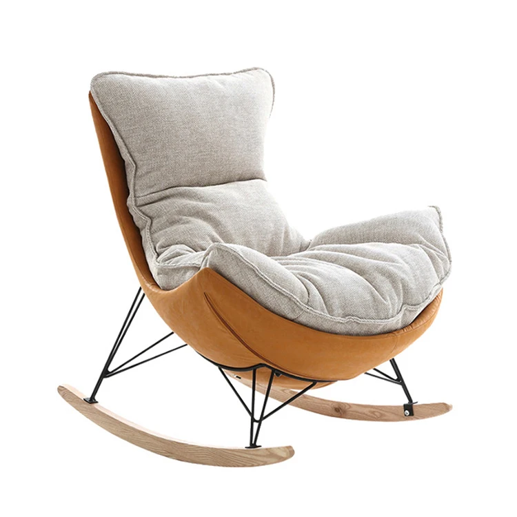 Living room balcony rocking chair chair adult child household cloth art lazy person leisure nap rocking chair