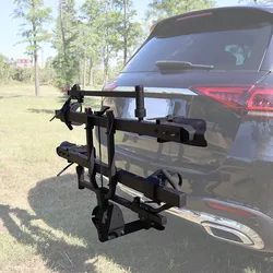 wholesale Bicycle Hitch Mount Rack Carrier for Car Truck SUV - bike car carrier racks fat tire bike rack bicycle trailer hitch