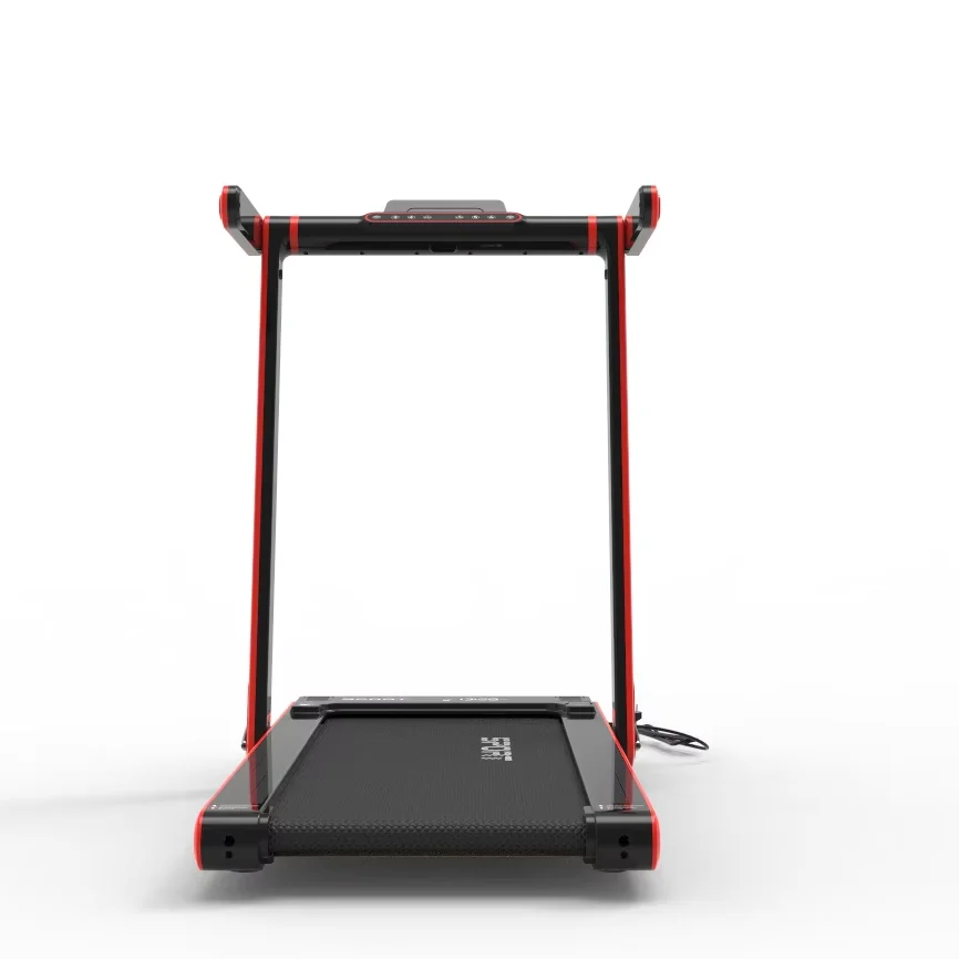 0.75  2.5 HP 2 in 1 Foldable Treadmill for Home Office use  Compact Treadmill with LED Display Remote Control 265lbs max Weight