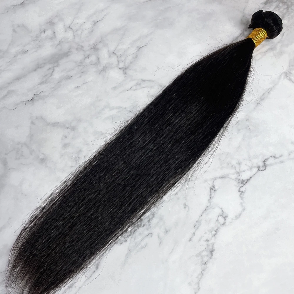 Qingdao Factory Wholesale Unprocessed 100% Human Hair Extensions, 10A Brazilian Virgin Hair Extensions Bundles