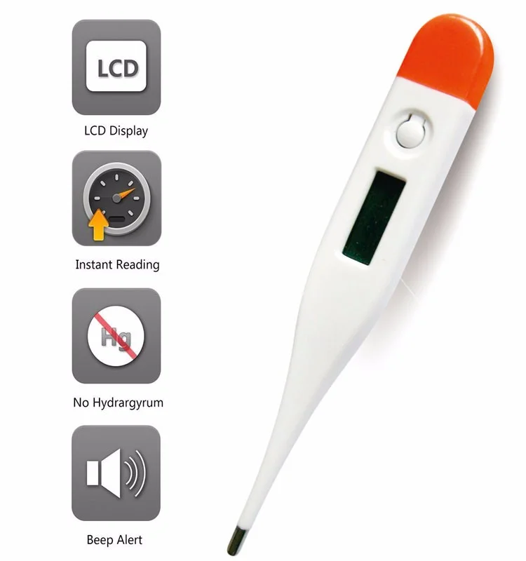 Adult and Baby Digital Electronic Clinical Thermometer manufacturer medical devices customization household supplies