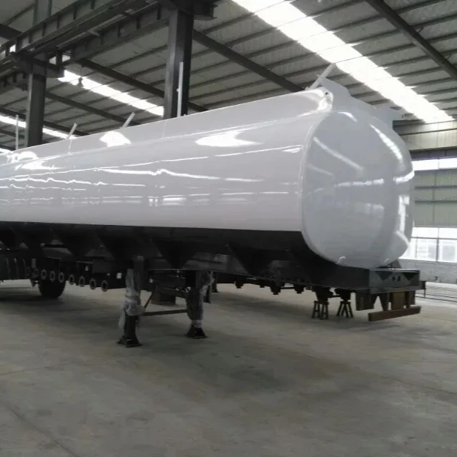 Buy New 50m3 Fuel Tank Aluminium Diesel Carbon Steel Material Semi-Trailer