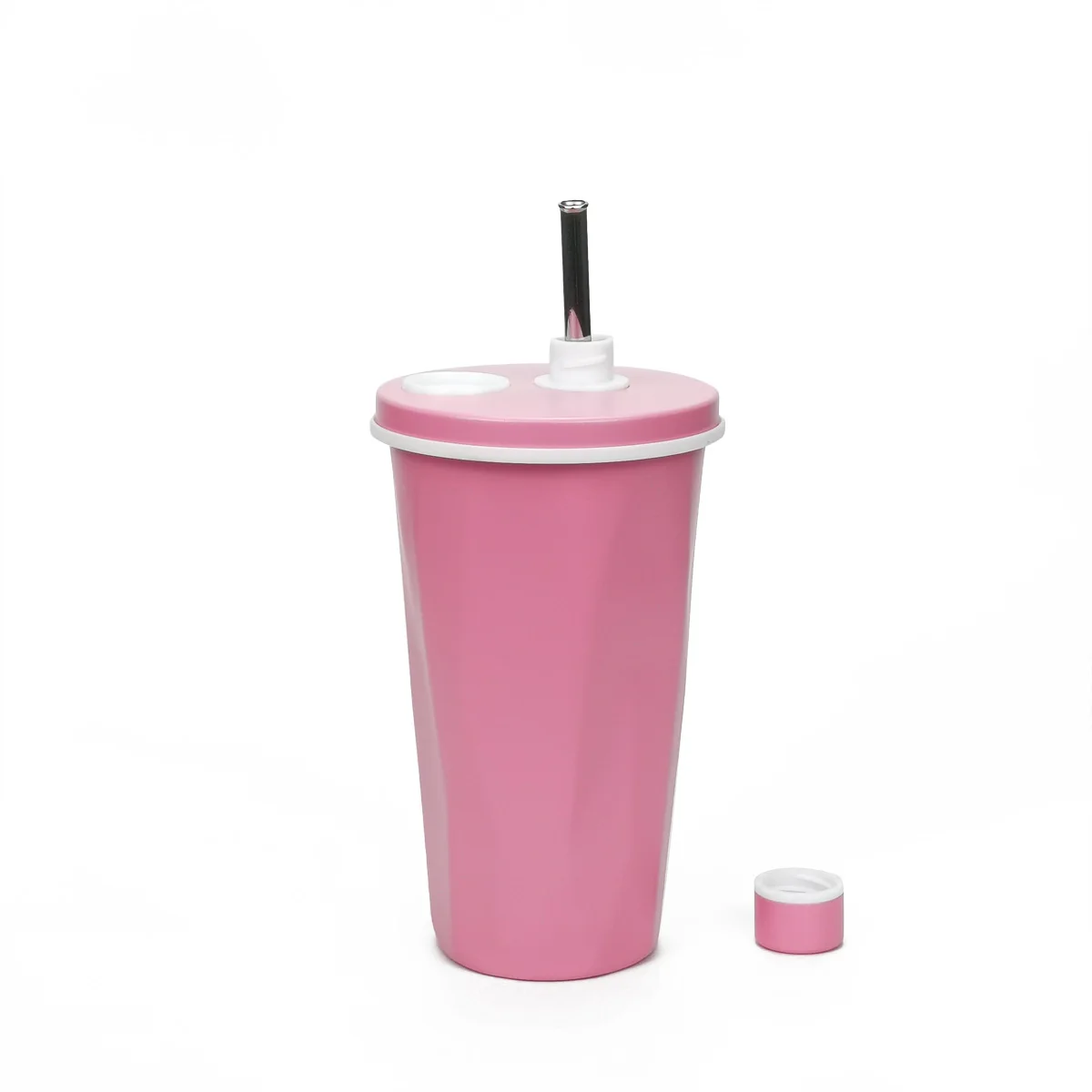 Modern New Style Durable Tumbler 304 Stainless Steel Double Wall Insulated Cup Portable Cold Insulation Magnetic Lid