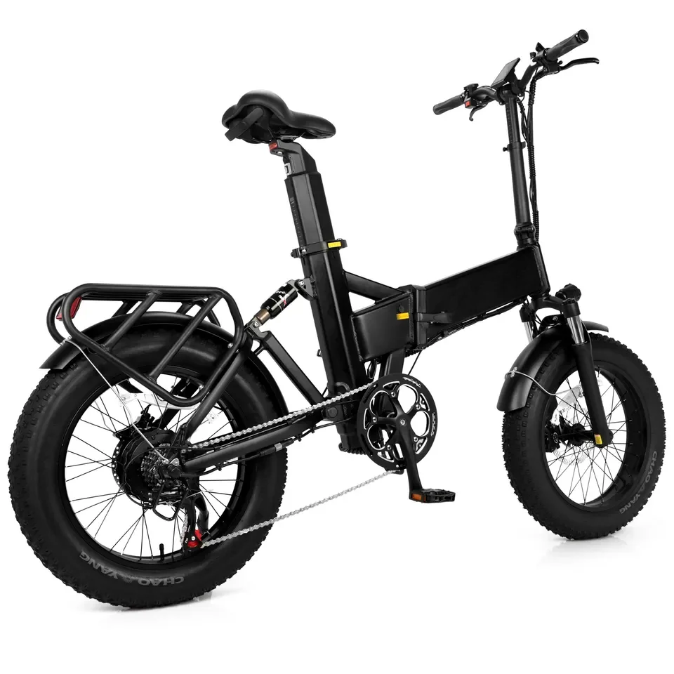 Aluminum Frame Folding Electric Mountain Bike Full Suspension Trek Ebike Duotts Electric Bike 52V
