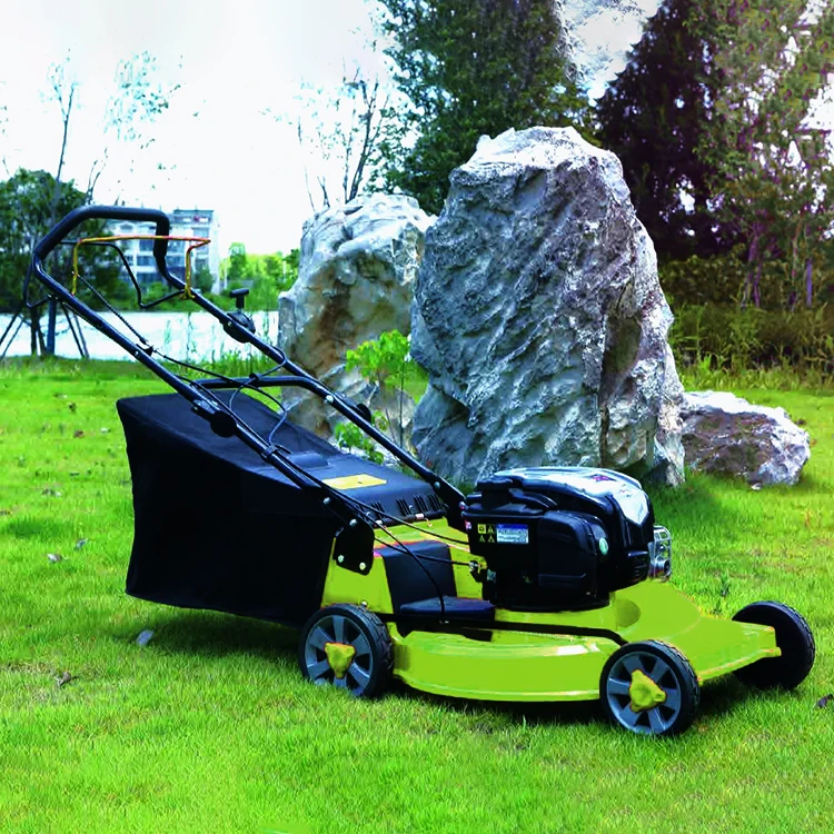 Landtop 21inch 196CC Self Propelled Steel Best Gasoline Lawn Mower With Loncin Engine for Sale near me