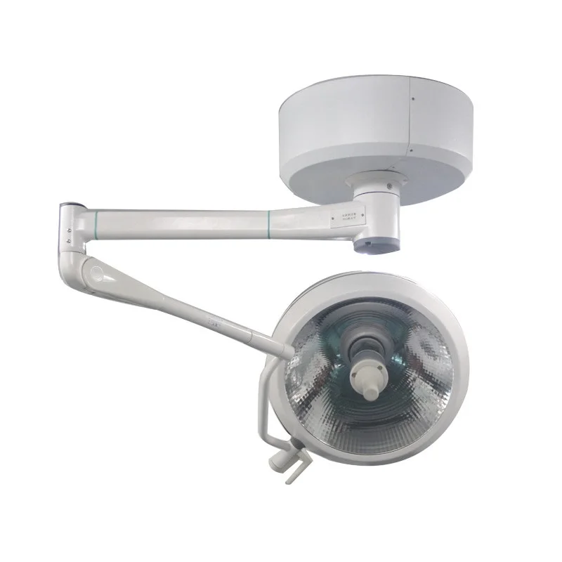  Veterinary mounted ceiling double head halogen surgical light ot led