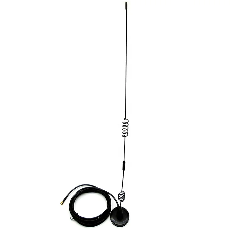 3g 4g 5g Wifi router base station antenna magnetic base metal spring antenna with SMA