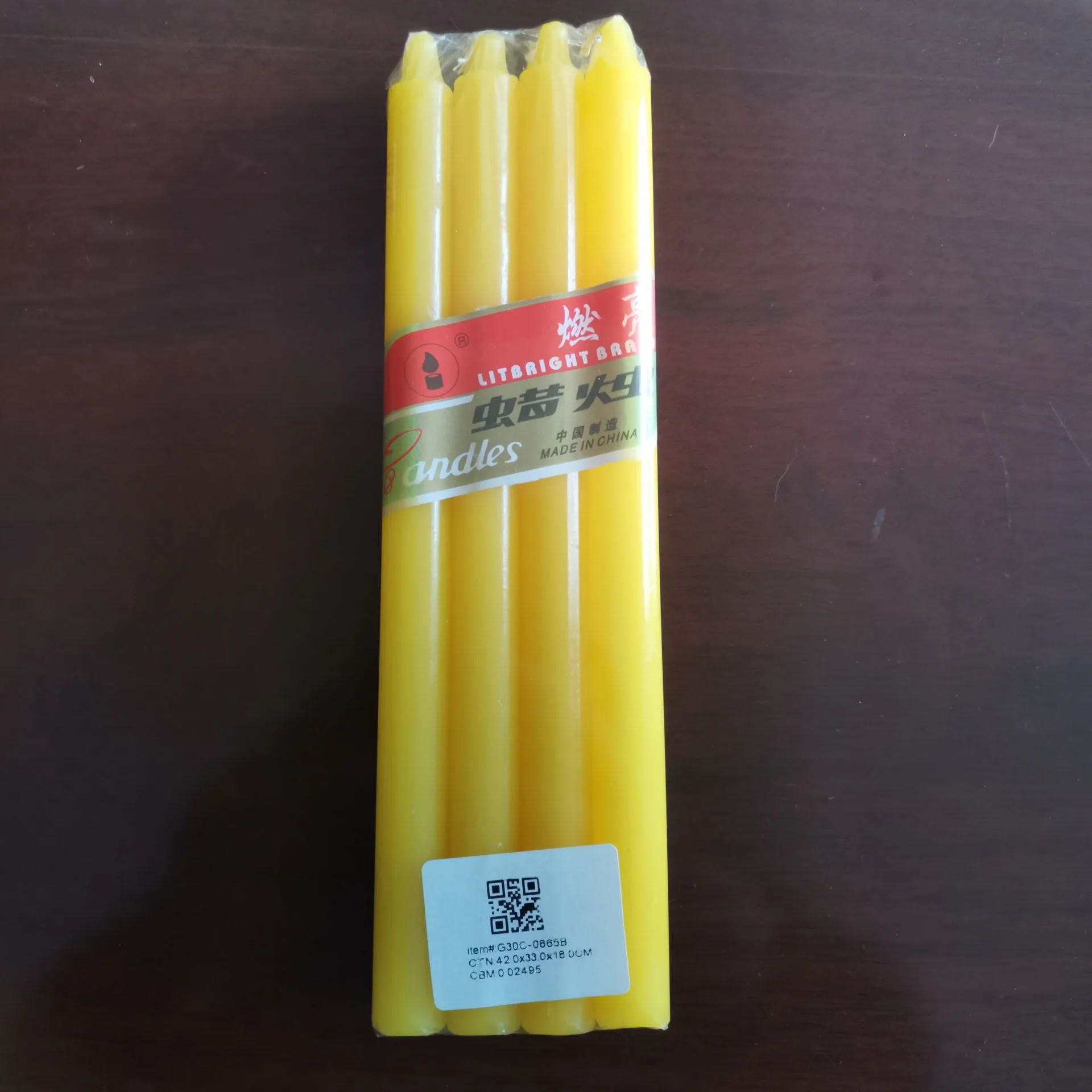 High quality household solid dinner candle household candle