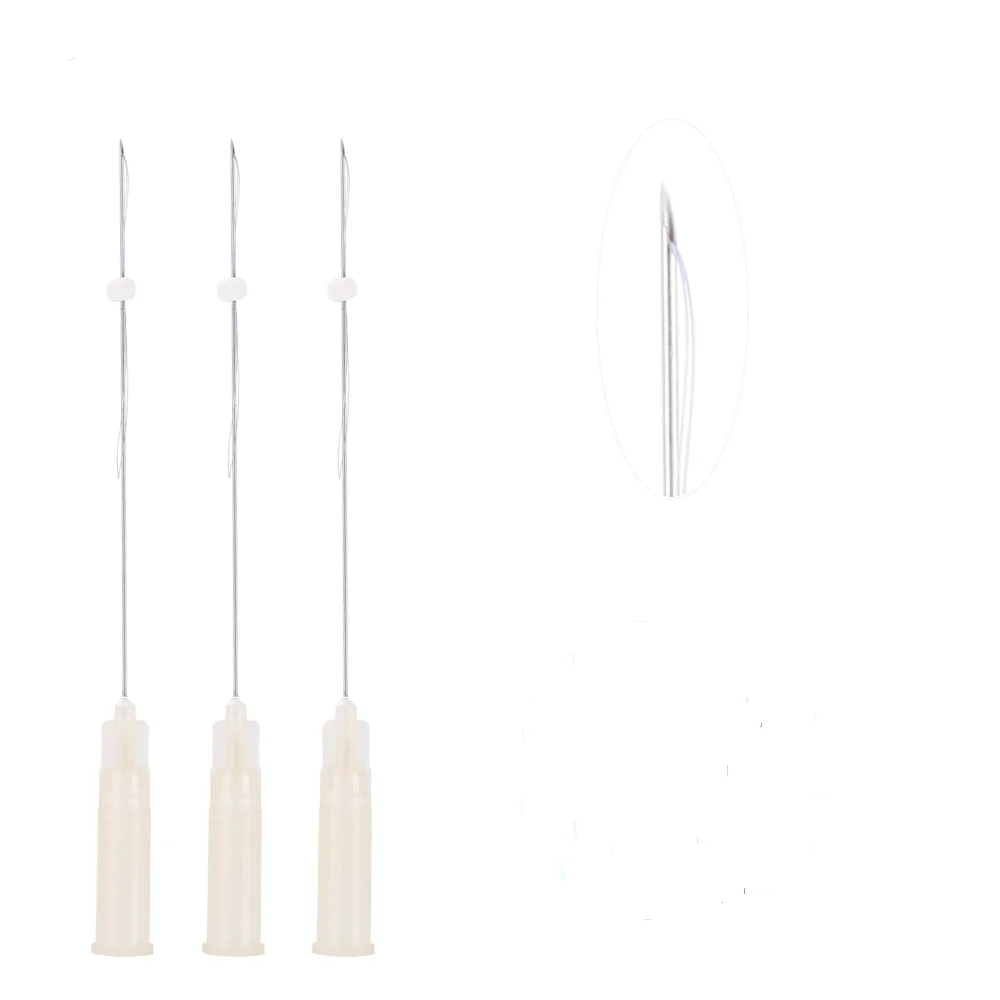 
Korea Beauty Supplies 26g 38mm Pcl Double Mono Thread With Sharp Needle 