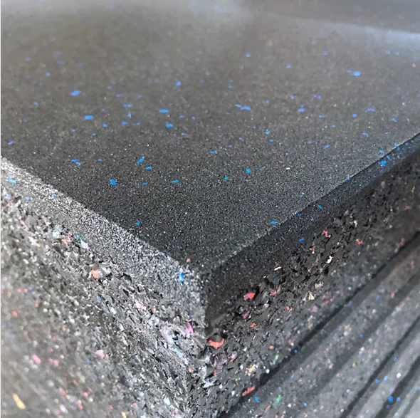 Best selling custom made gym mats 50mm rubber mat for gym