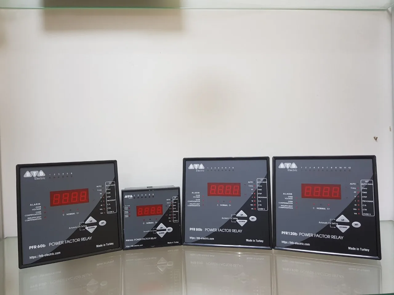 Power Factor Controller 6 Steps 96X96 Made In Turkey