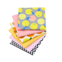 Simple Pears Pattern Printing Fabric Handmade DIY Sewing For Furnishing Decoration