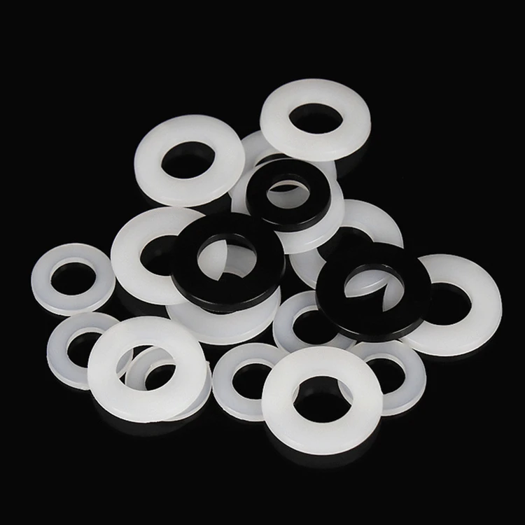 M1.6 M2 M2.5 M3 M4 M5 M6 M8 M10 M12 M14 M16 M18 Spacer Black Rubber Flat Washers