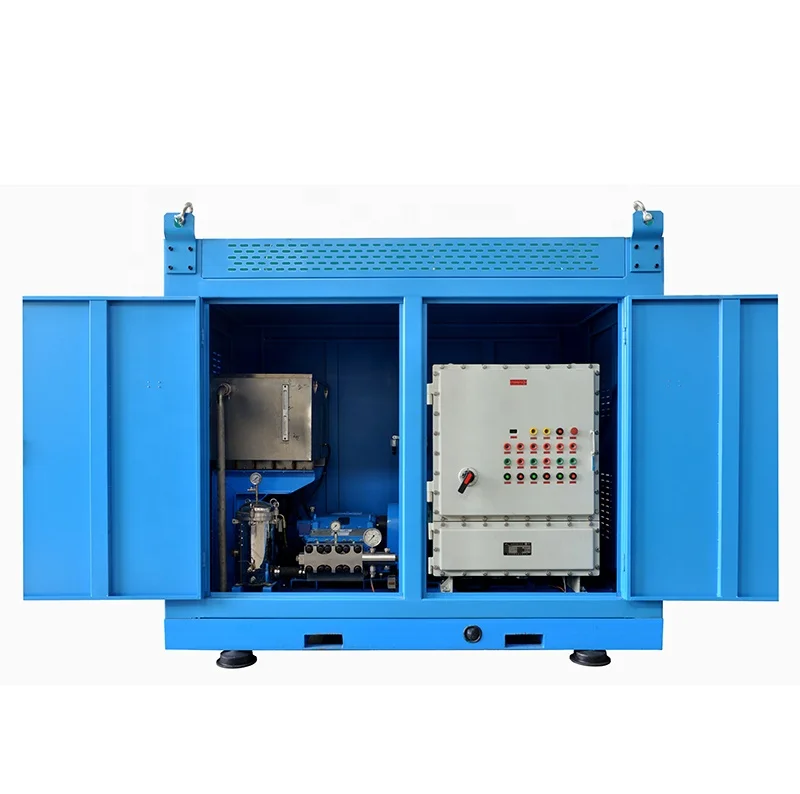 Hydro blasting equipment  Water Blasting for Airport Rubber Removal water jet blaster jetting  hydro jetting machine