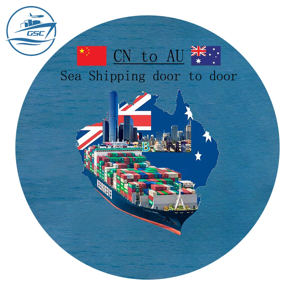 door to door ddu to Au Brisbane postal code 4000-4999 Freight Forwarder Sea Shipping Agent From China To au cost calculator
