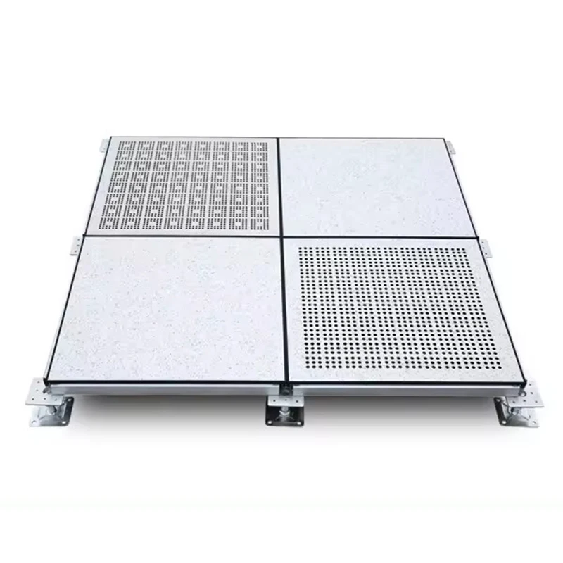 anti-static flooring perforated raised floor systems for server room