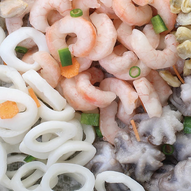 China Factory Good Quality High Quality Custom Frozen Seafood Mix For Sale Crab stick and octopus