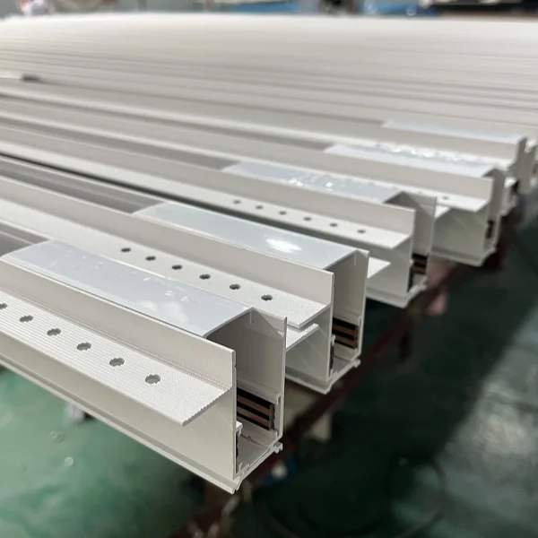 New Style Recessed Led Magnetic Track Light 1m1.5m2m3m Aluminium Magnet Track Rail