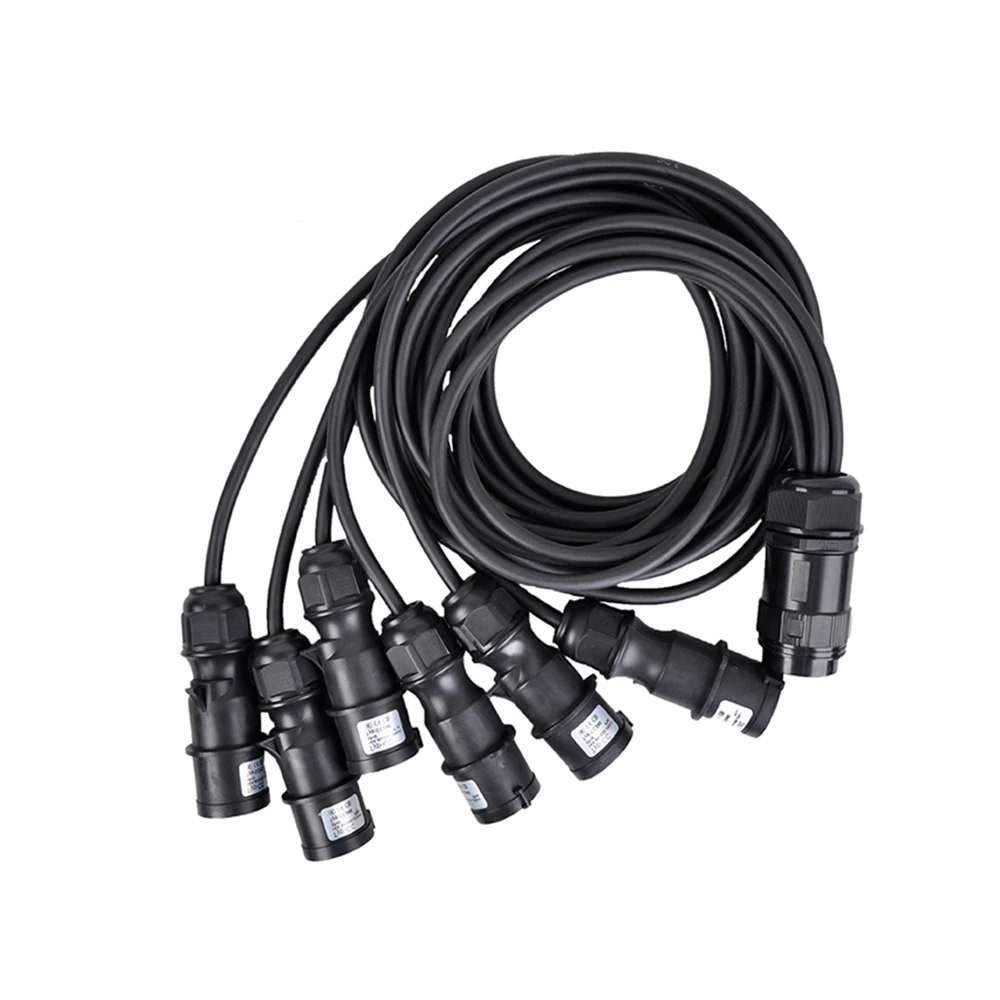 Accuracy Stands SP-SCPX-F19M6-2M Professional 6 interface Socapex pvc cable industrial AC power cord charging cable