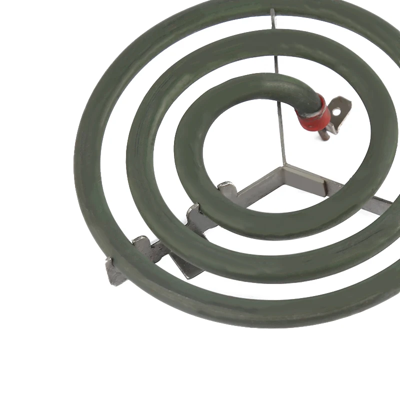 Stainless steel single burner cooker coil hot plate heater for electric stove tubular heating element replacement with tripod