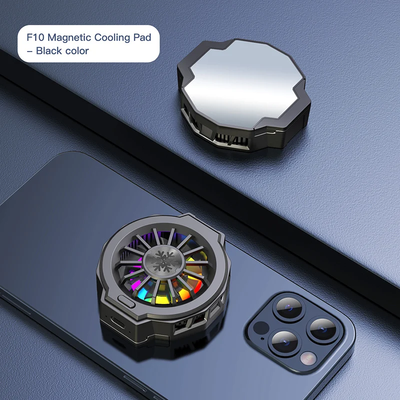 For P ubg Game Accessories P10 Super Mini Mobile Gaming Phone Cooler fan for iPhone Huawei Xiaomi Smartphone Tablet