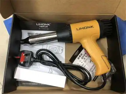 LK-700B 700 Вт низкий уровень шума различные температуры горячего воздуха тепловые пушки пластиковый сварочный пистолет напольный бампер ремонтный комплект