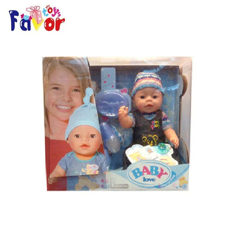 Wholesale safe lovely crying cartoon toys baby dolls