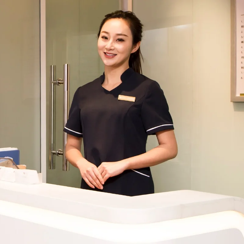 Новинка 2019 года, медицинская Эстетическая форма медсестры для пластиковой хирургии, платье для управления кожей, летнее платье с пользовательским логотипом