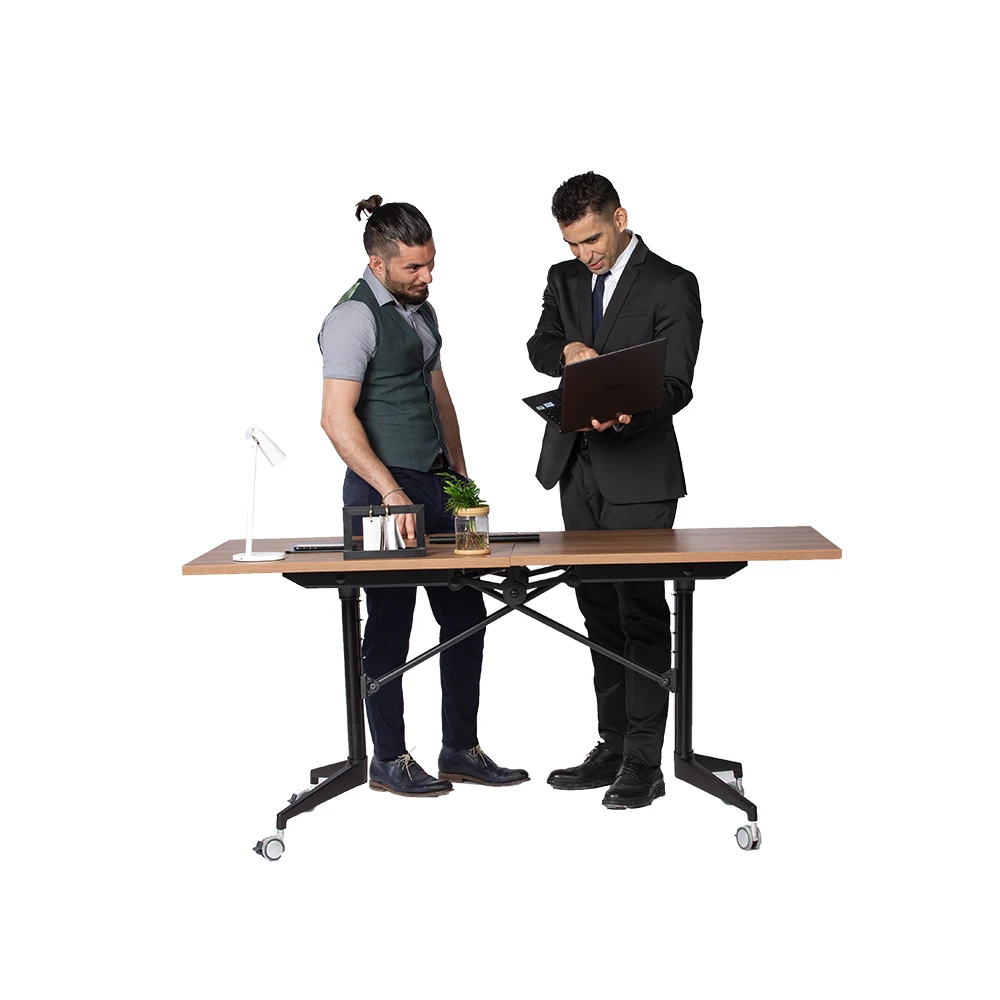 Portable Meeting Table Conference Folding Home Office Table Computer Desks