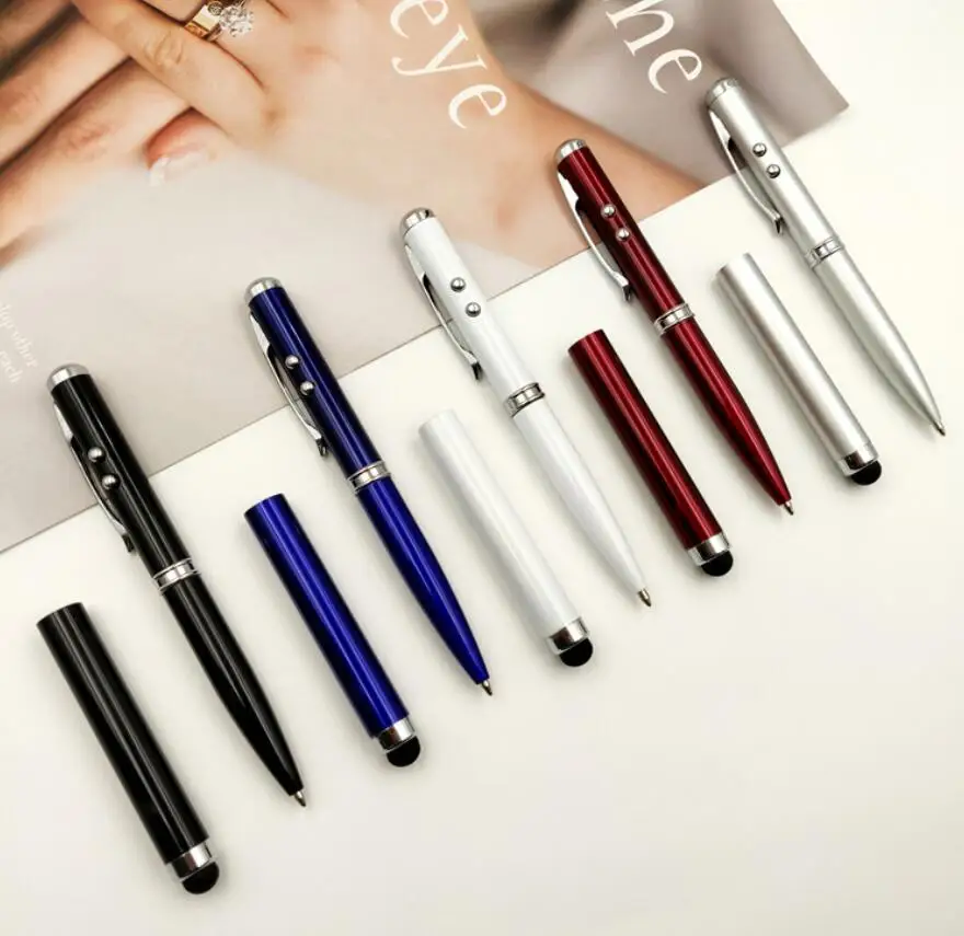 Original Factory Competitive Price 4 in 1 Free Ball Pen Sample Laser Pointer Tablet Stylus