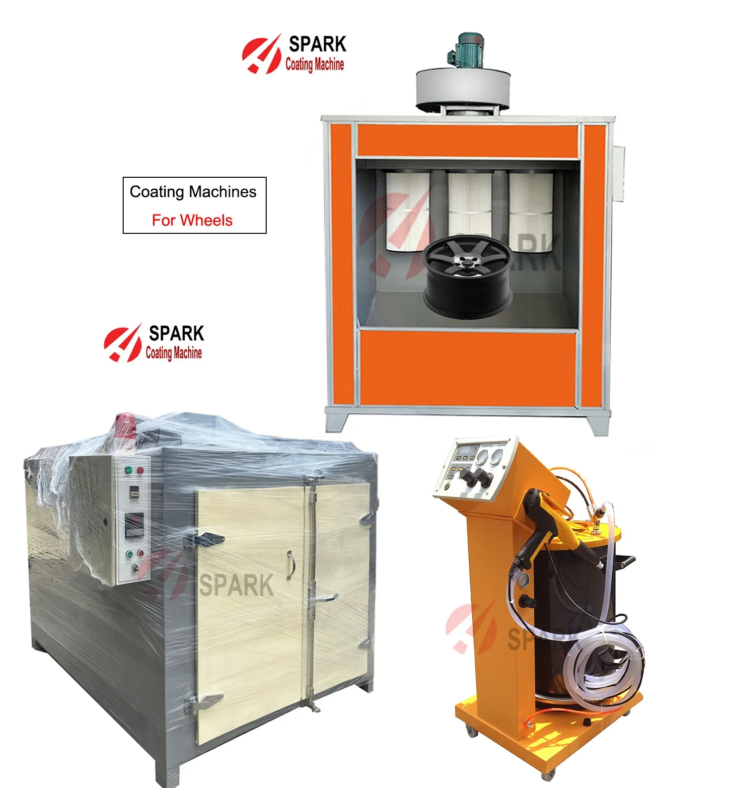 Powder Coatings Electric Oven  Gas oven powder paint Production Oven, Booth and Spray Gun