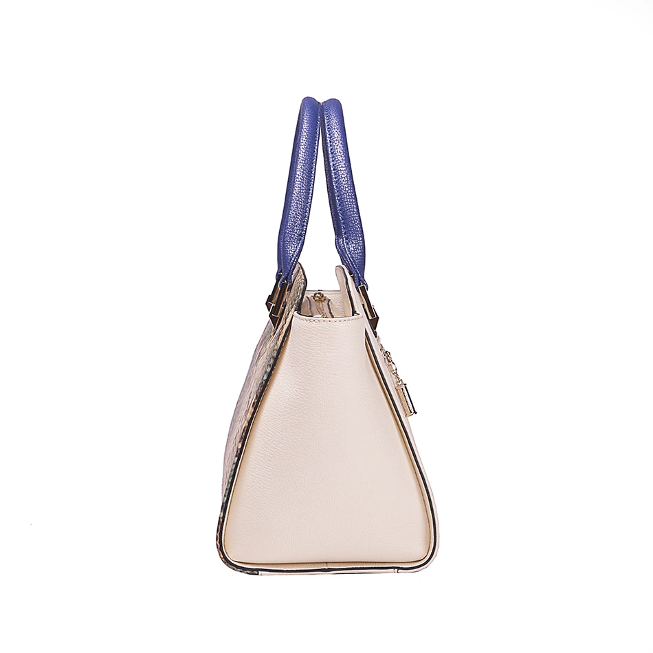 fashion stylish luxury genuine leather PU  ladies handbags designer bags Snakeskin tote