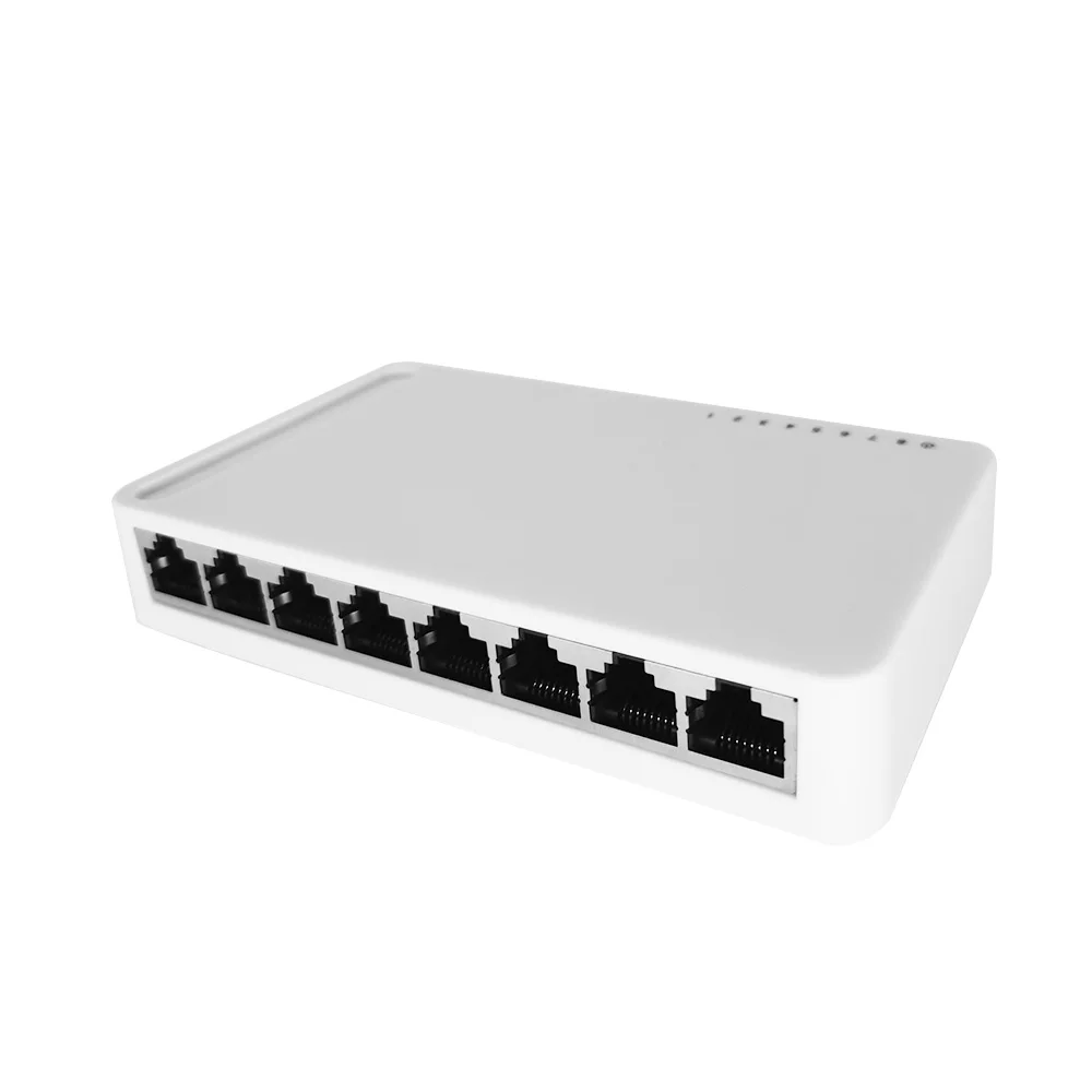  8 портов Rpoe переключатель обратного Poe коммутатор 7 + 1