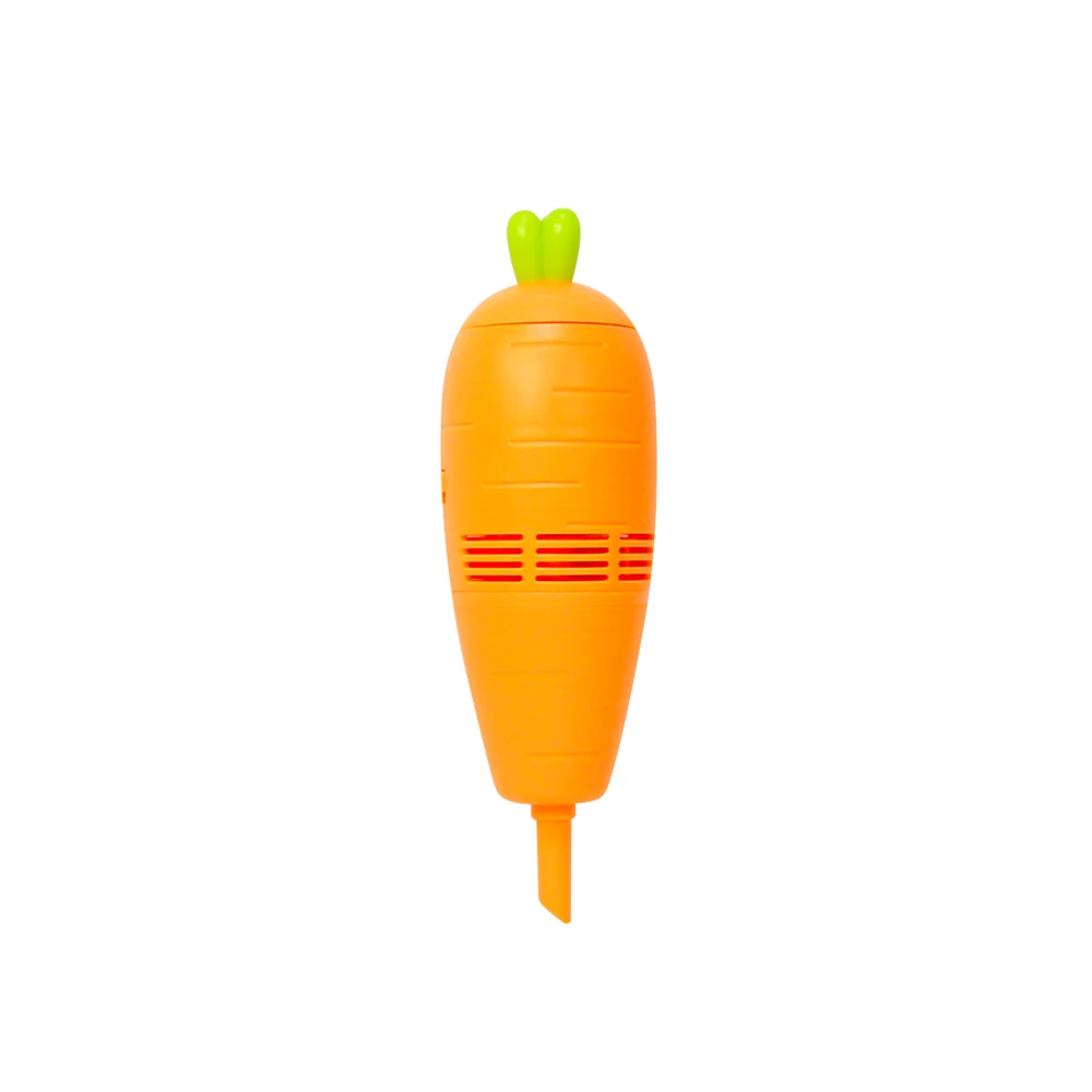popular USB rechargeable desk mini handheld Carrot portable vacuum cleaner