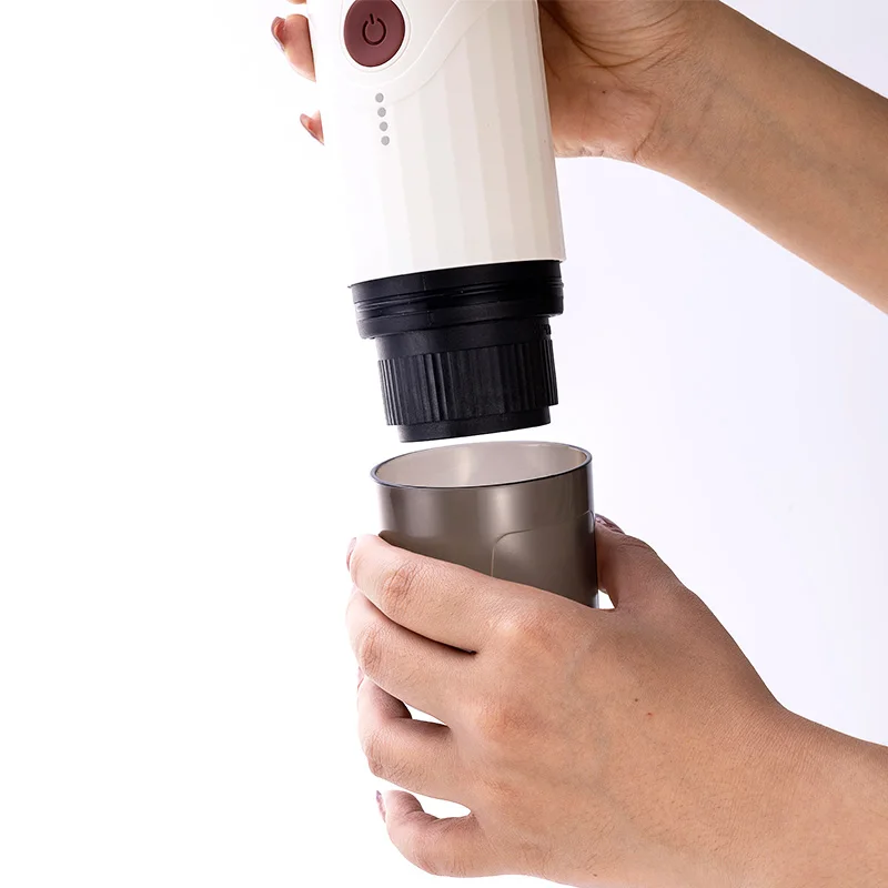 2024 New design mini portable espresso coffee machine hand held coffee maker portable espresso